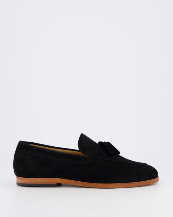 Heren Harrison Loafer Pom Pom Zwart