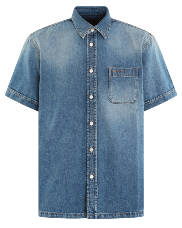 Heren Givenchy Overhemd Blauw