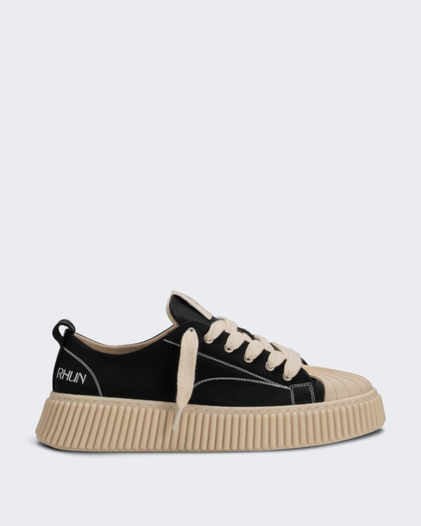 RHUN Dames Treble 2025 Nylon Zwart Sneakers