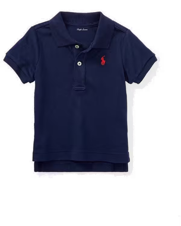Kinder Katoenen Interlock Polo Shirt (6-24 maanden)