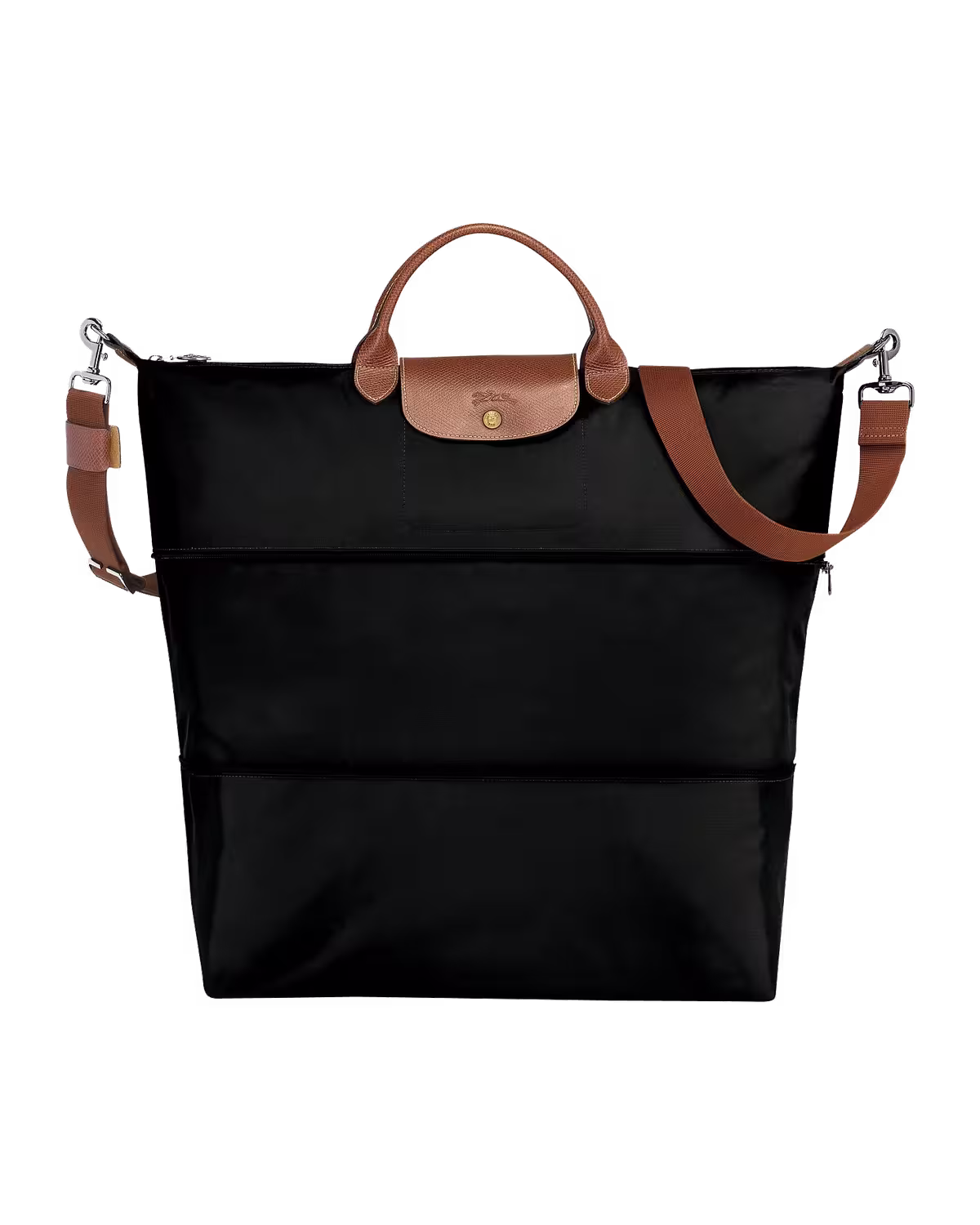 Longchamp Le Pliage Original Expandable Travel Bag in Black