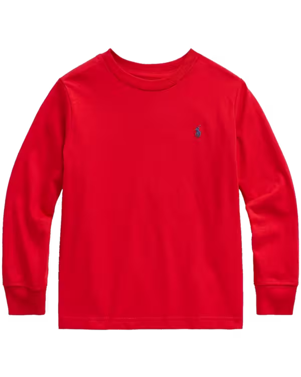 Kinder Katoenen Jersey Lange mouw T-Shirt (5-7 maanden)