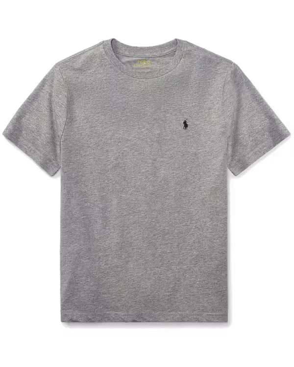 Kinder Katoenen Jersey Crewneck T-Shirt (8-18 jaar)