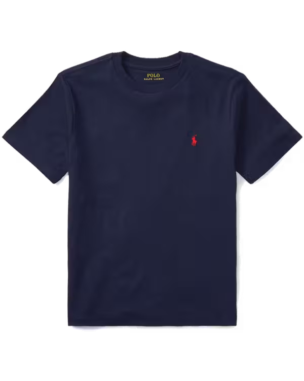 Kinder Katoenen Jersey Crewneck T-Shirt (8-18 jaar)