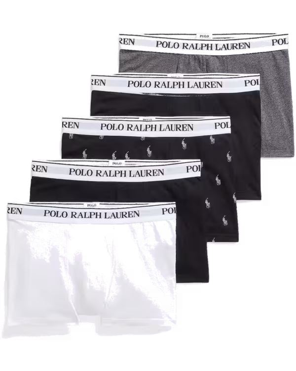 5 Pack Classic Stretch Katoenen Trunk