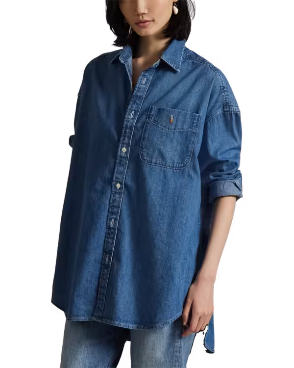 Oversize Denim Overhemd