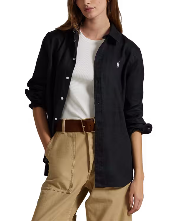Classic Fit Linnen Overhemd