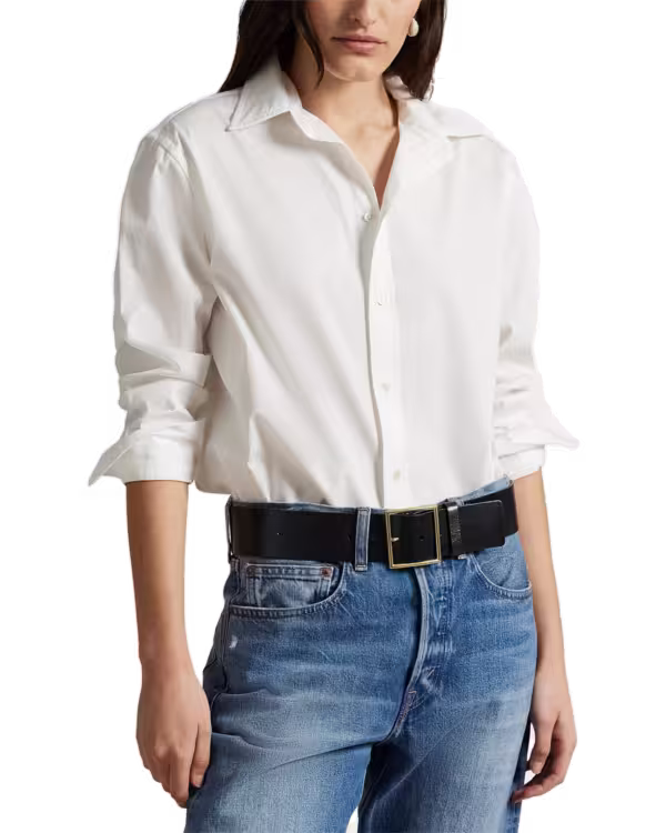 Oversize Fit Katoenen Overhemd