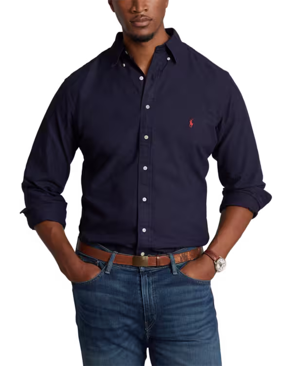 Big & Tall - Garment-Dyed Oxford Shirt