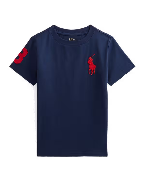 Big Pony Katoenen Jersey Tee (2-7 jaar)