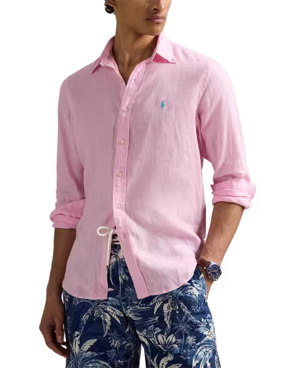 Custom Fit Linnen Overhemd