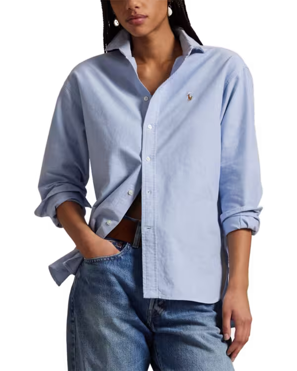 The Iconic Relaxed Fit Oxford Overhemd