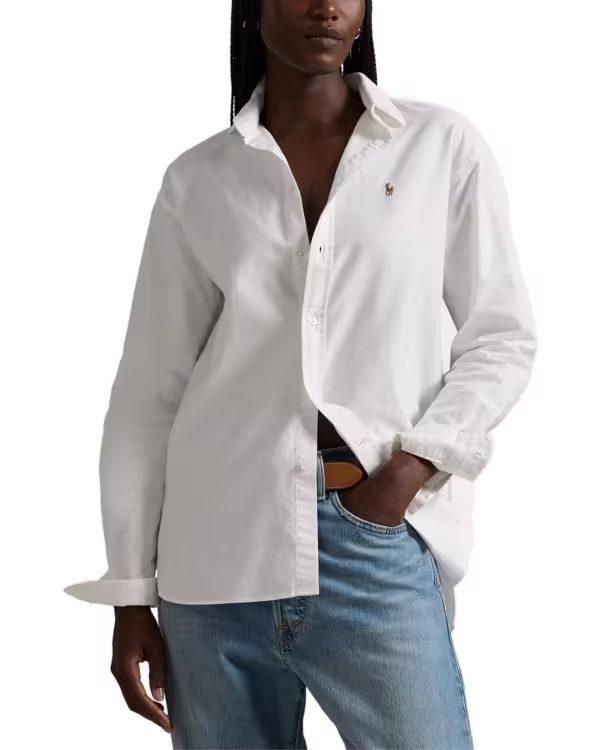 The Iconic Relaxed Fit Oxford Overhemd