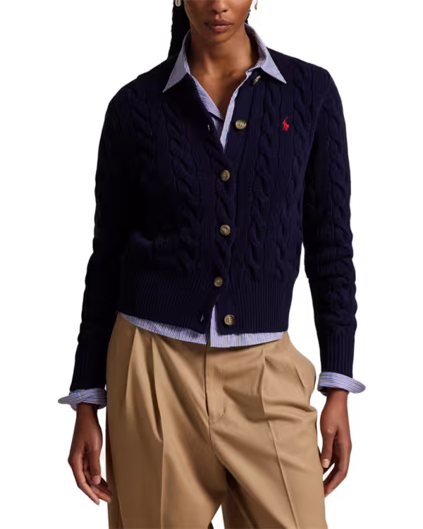 Kabelgebreide Wol-Cashmere Bodywarmer