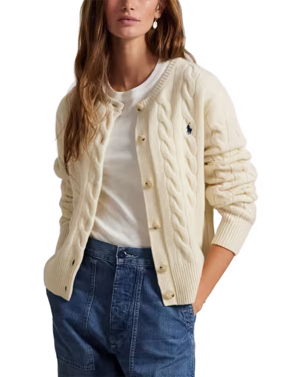 Kabelgebreide Wol-Cashmere Bodywarmer
