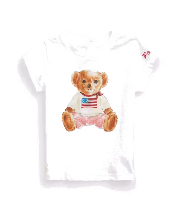 Kinder Polo Bear Katoenen Jersey Tee (3-24 maanden)