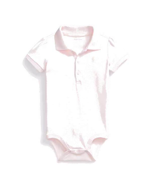 Kinder Soft Katoenen Polo Bodysuit (3-24 maanden)