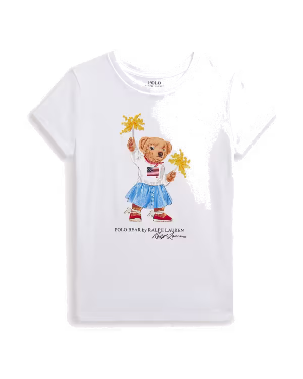 Polo Bear Katoenen Jersey Tee (7-16 jaar)
