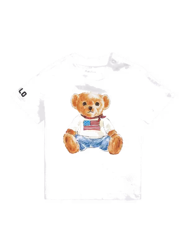 Polo Bear Katoenen Jersey Tee (3-24 maanden)