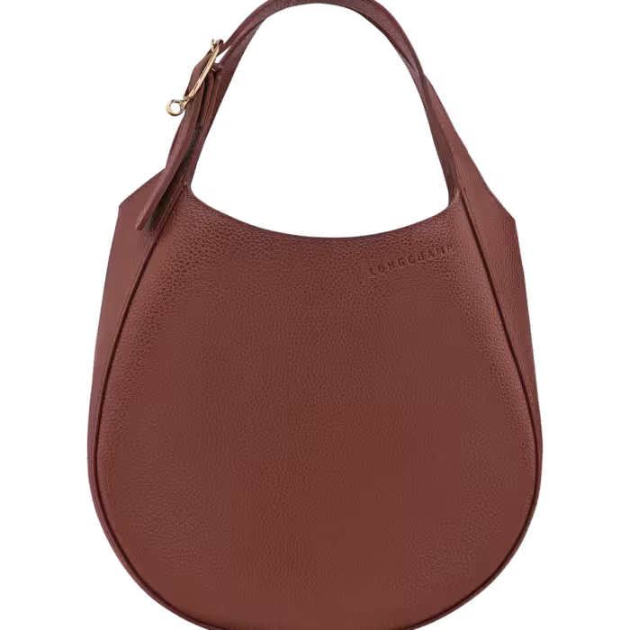 Longchamp Le Foulonné Top handle bag in Coffee