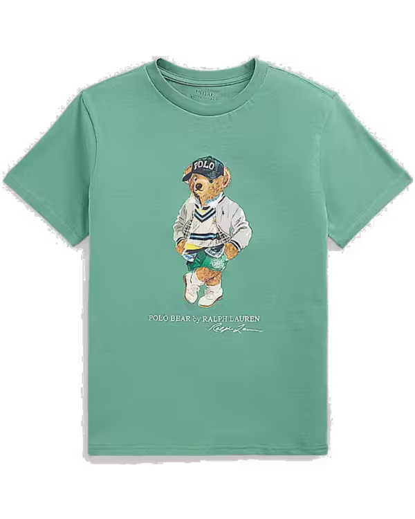 Polo Bear Katoenen Jersey Tee (8-20 jaar)
