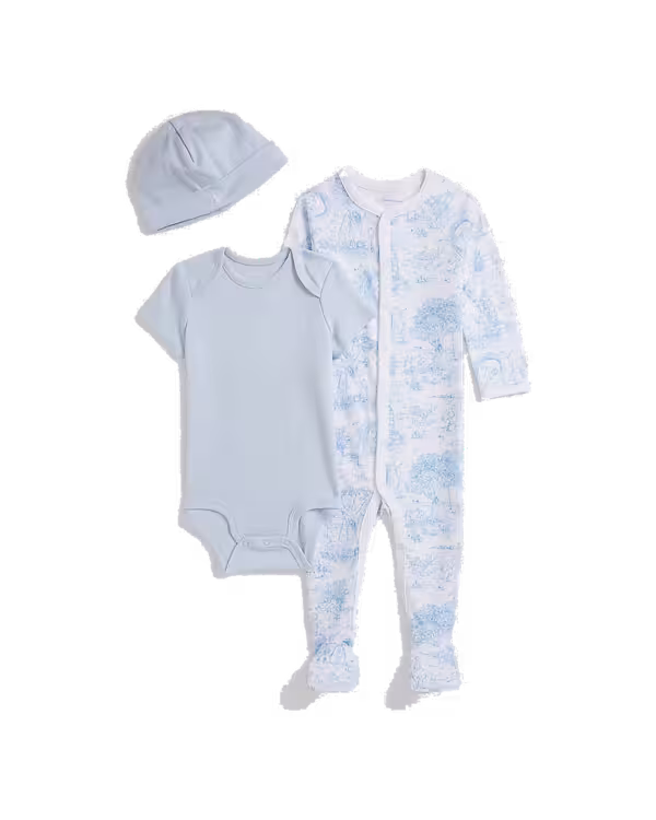 Toile Katoenen 3-Piece Gift Set (Nb-9 maanden)