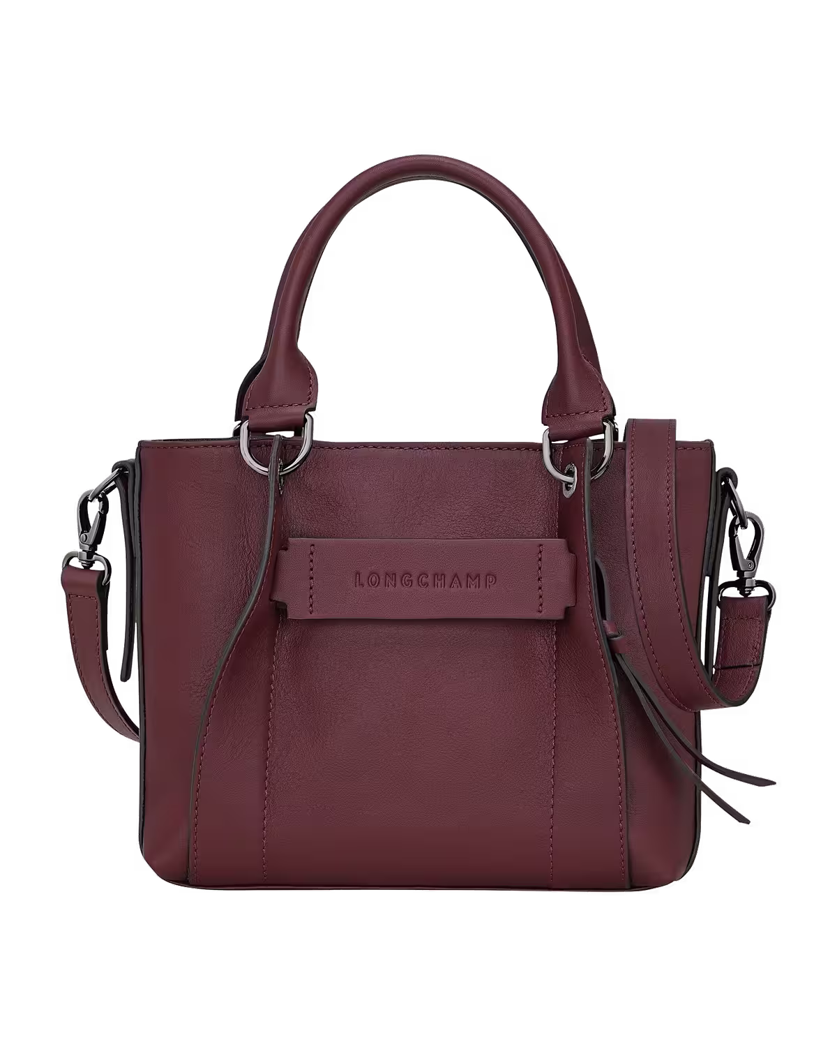Longchamp Longchamp 3D Top Handle Bag in Burgundy