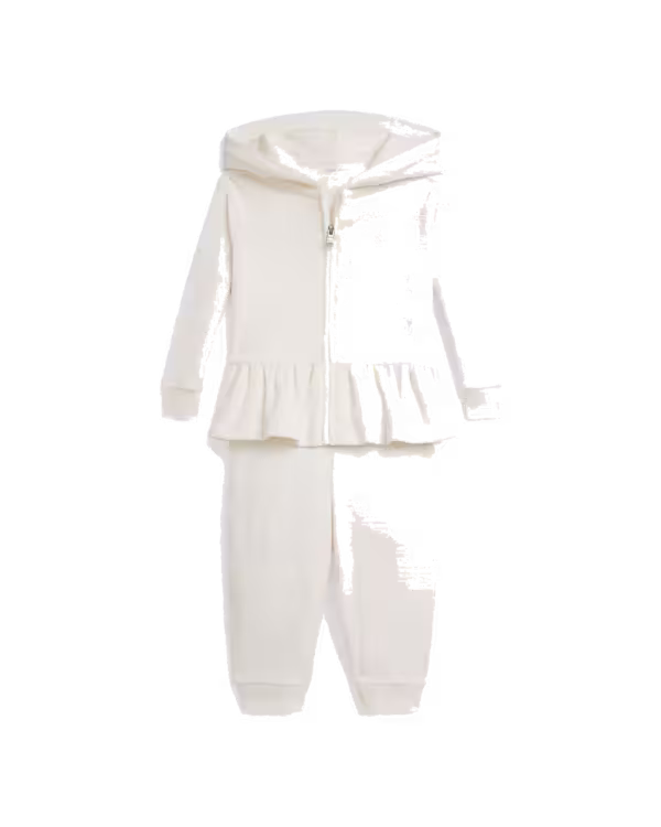 Velour Hoodie & Jogger Broek Set (3-24 maanden)