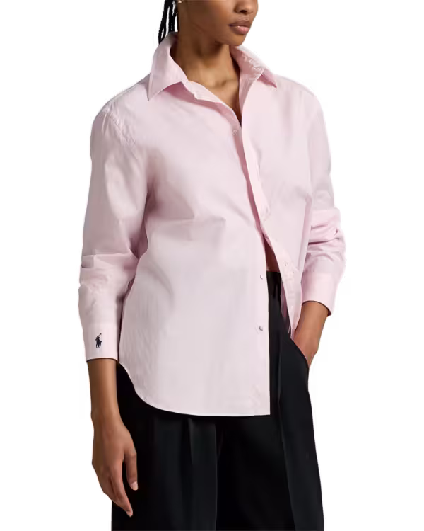 End-On-End Oversize Fit Katoenen Overhemd