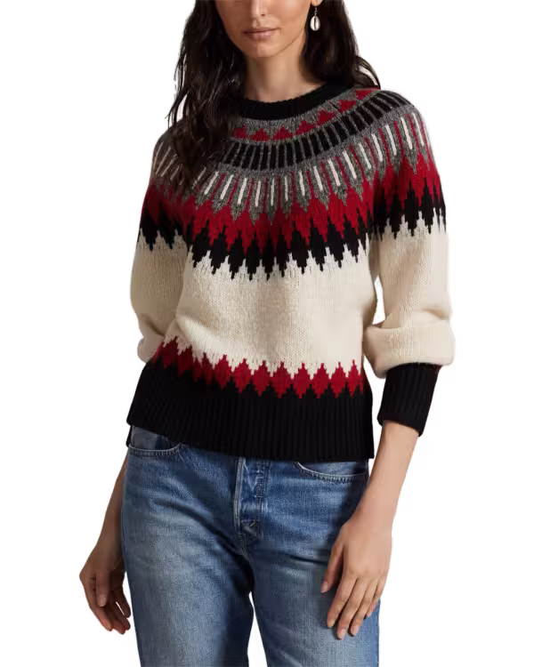 Fair Isle Wol-Cashmere Trui