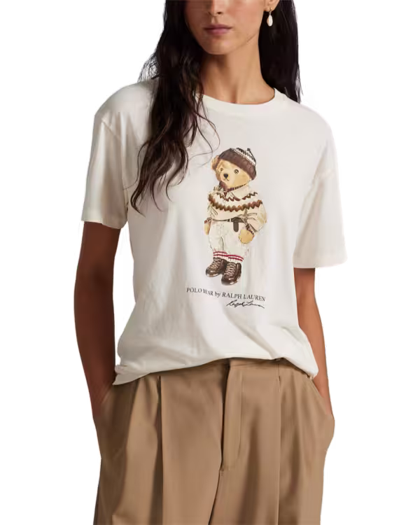 Polo Bear Katoenen Jersey Tee