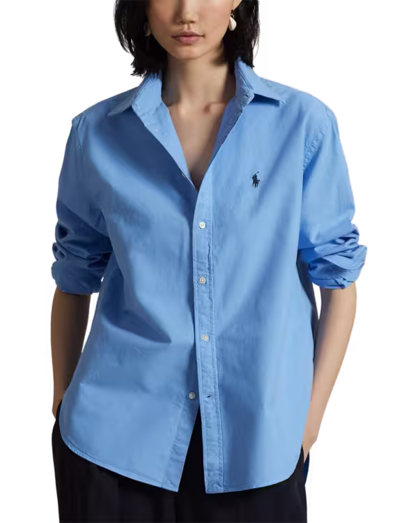 Oversize Fit Katoenen Oxford Overhemd