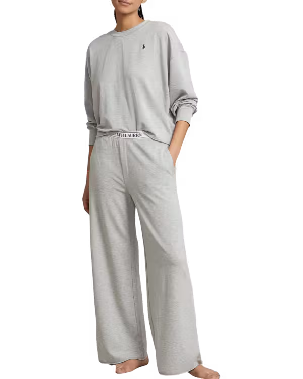 Crew Neck / Wide Leg Broek Set