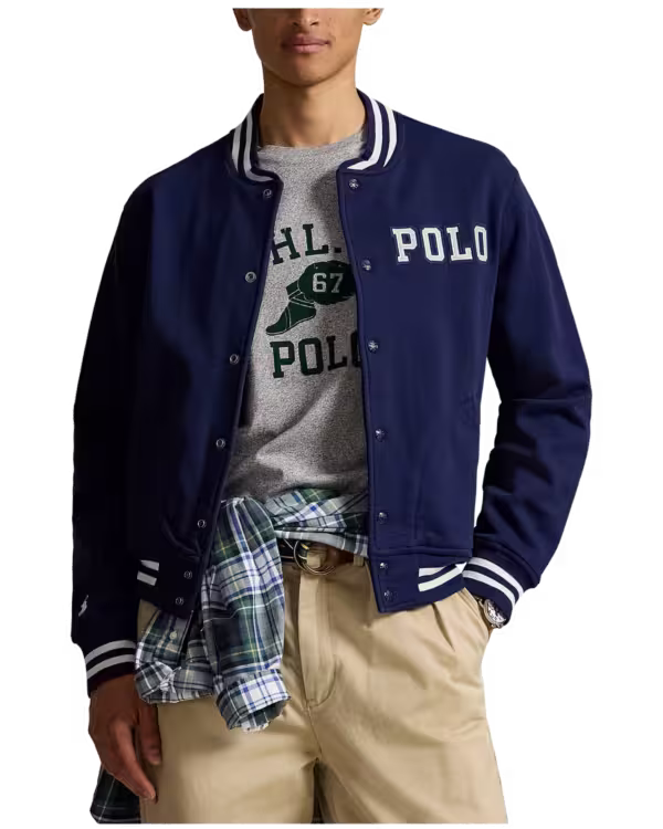 Logo Fleece Baseball Jack