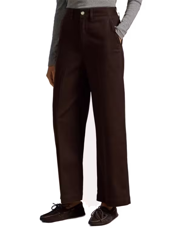 Chino Wide-Leg Broek