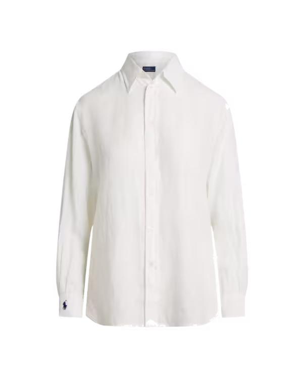 Oversize Fit Linnen Overhemd