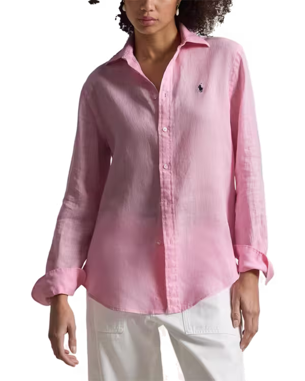 Classic Fit Linnen Overhemd