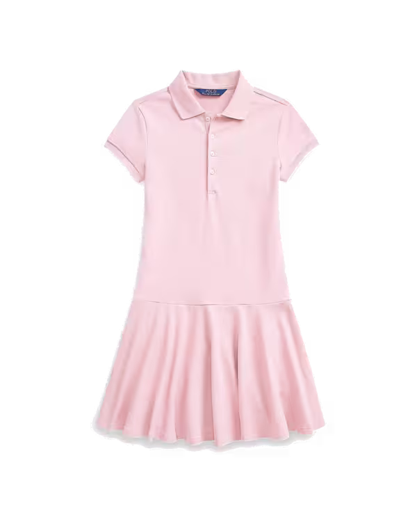 Korte mouw Polo Jurk (7-16 jaar)