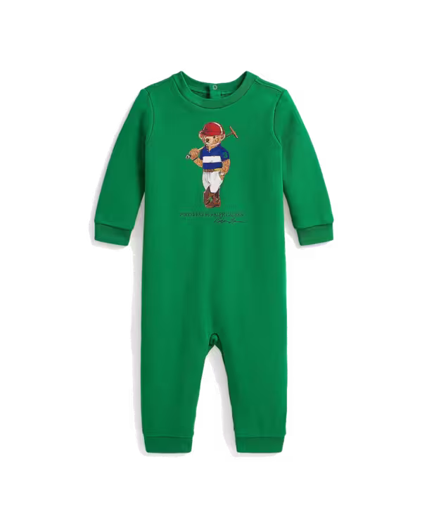 Polo Bear Fleece Coverall (3-9 maanden)