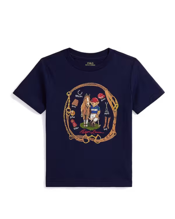 Polo Bear Katoenen Jersey T-Shirt (2-7 jaar)