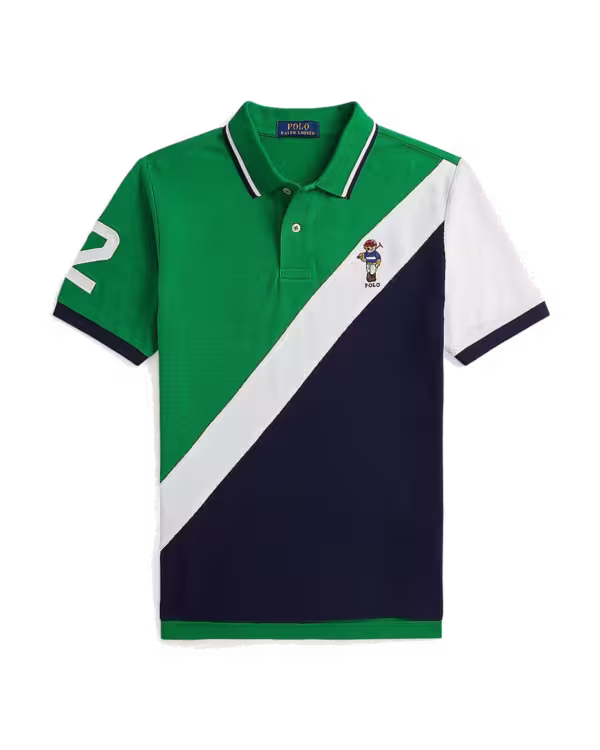 Polo Bear Katoenen Mesh Polo Shirt (Jongens 8-18)