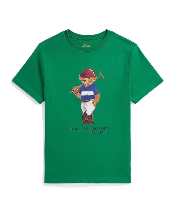 Polo Bear Katoenen Jersey T-Shirt (8-18 jaar)