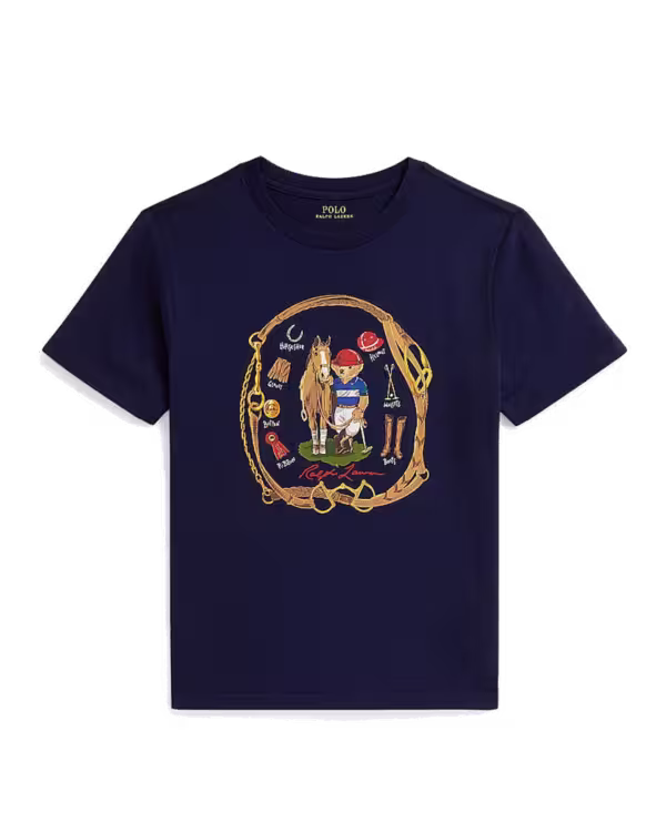 Polo Bear Katoenen Jersey T-Shirt (8-18 jaar)