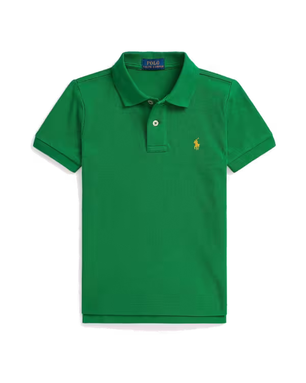 The Iconic Mesh Polo Shirt (2-7 jaar)
