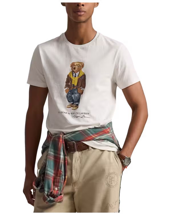 Custom Slim Fit Polo Bear Jersey T-Shirt