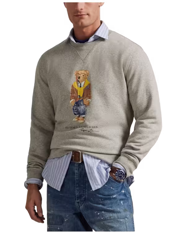 Polo Bear Fleece Sweatshirt