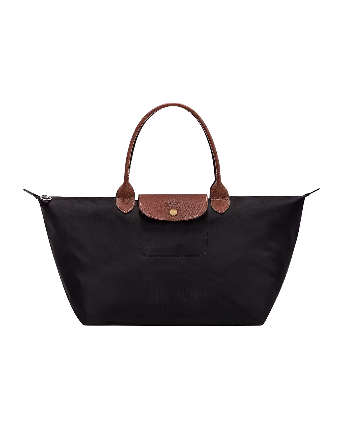 Longchamp Le Pliage Original Top Handle L in Black