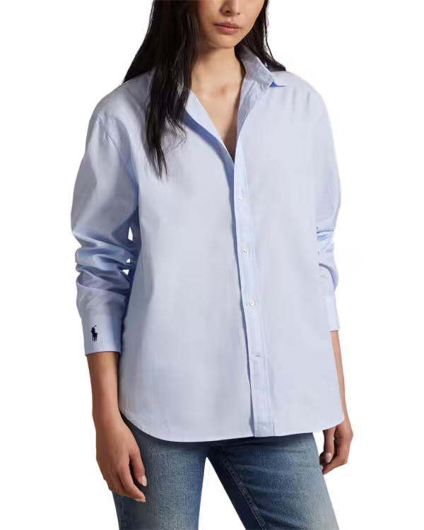 End-On-End Oversize Fit Katoenen Overhemd