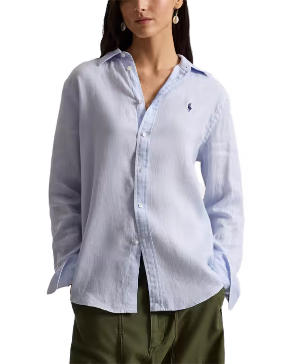 Classic Fit Linnen Overhemd