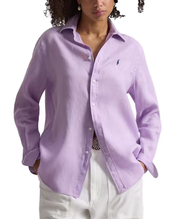 Classic Fit Linnen Overhemd